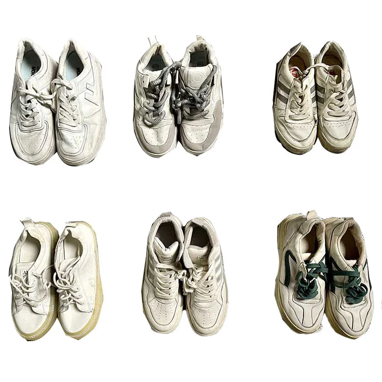 Chaussures blanches pour dames d'occasion
