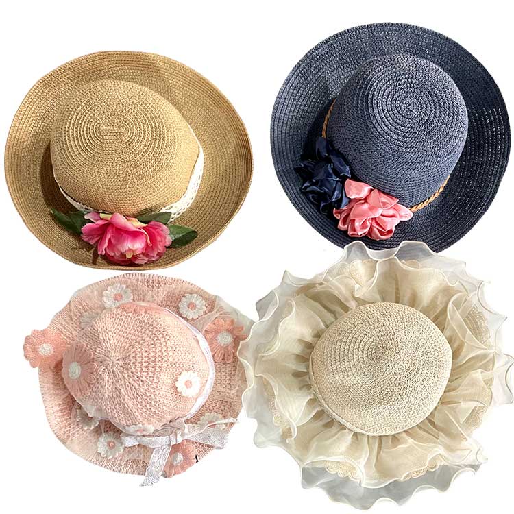 Chapeau de paille usagé